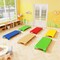 Portable 6 Pack Stack-able Daycare Cots Sleeping Bed for Kids 52 Inch